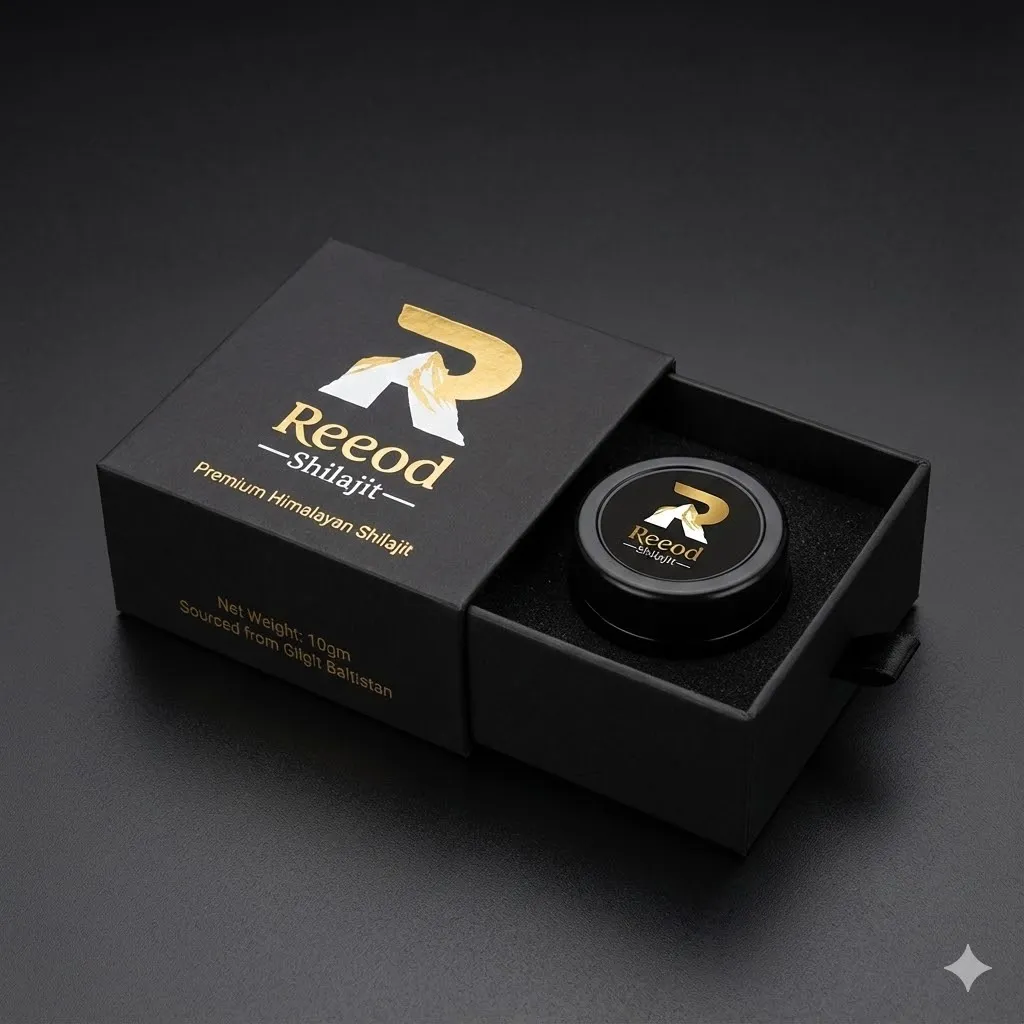 Reeod Pure Himalayan Shilajit – 10gm Premium Wellness Jar